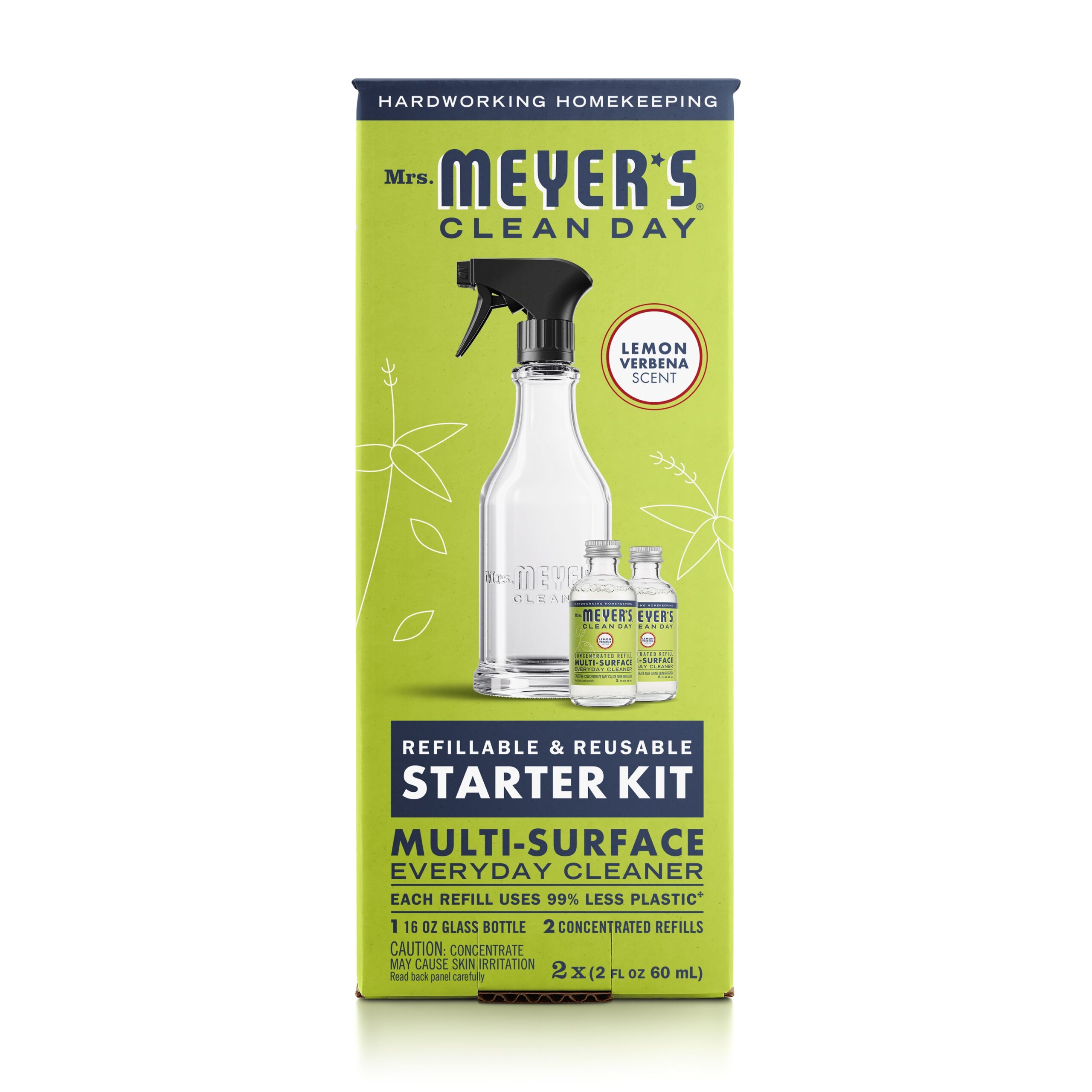 Lemon Verbena Multi-Surface Everyday Cleaner Concentrate Starter Kit