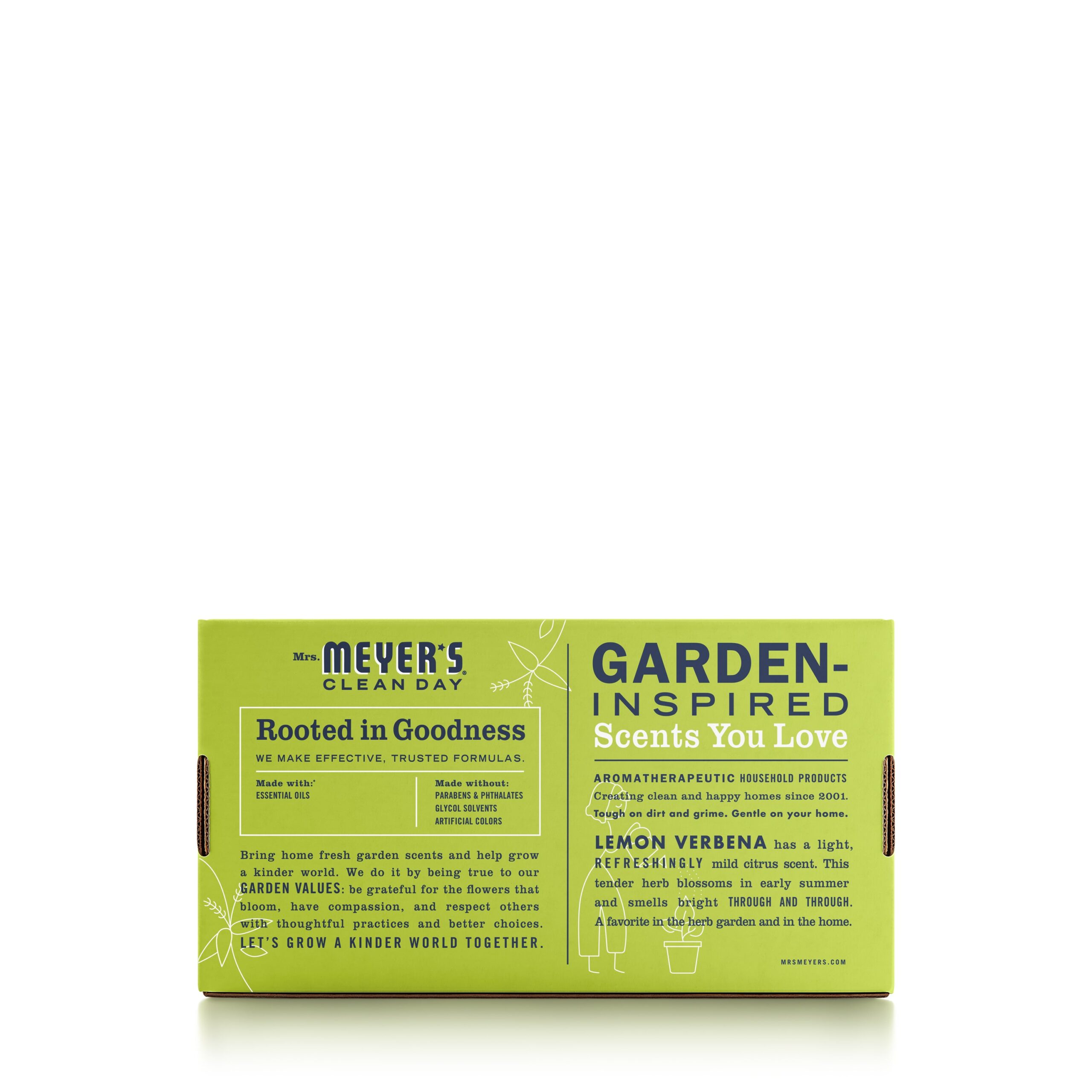 Lemon Verbena Multi-Surface Everyday Cleaner Concentrated Refills, 4 Pack - Image 3