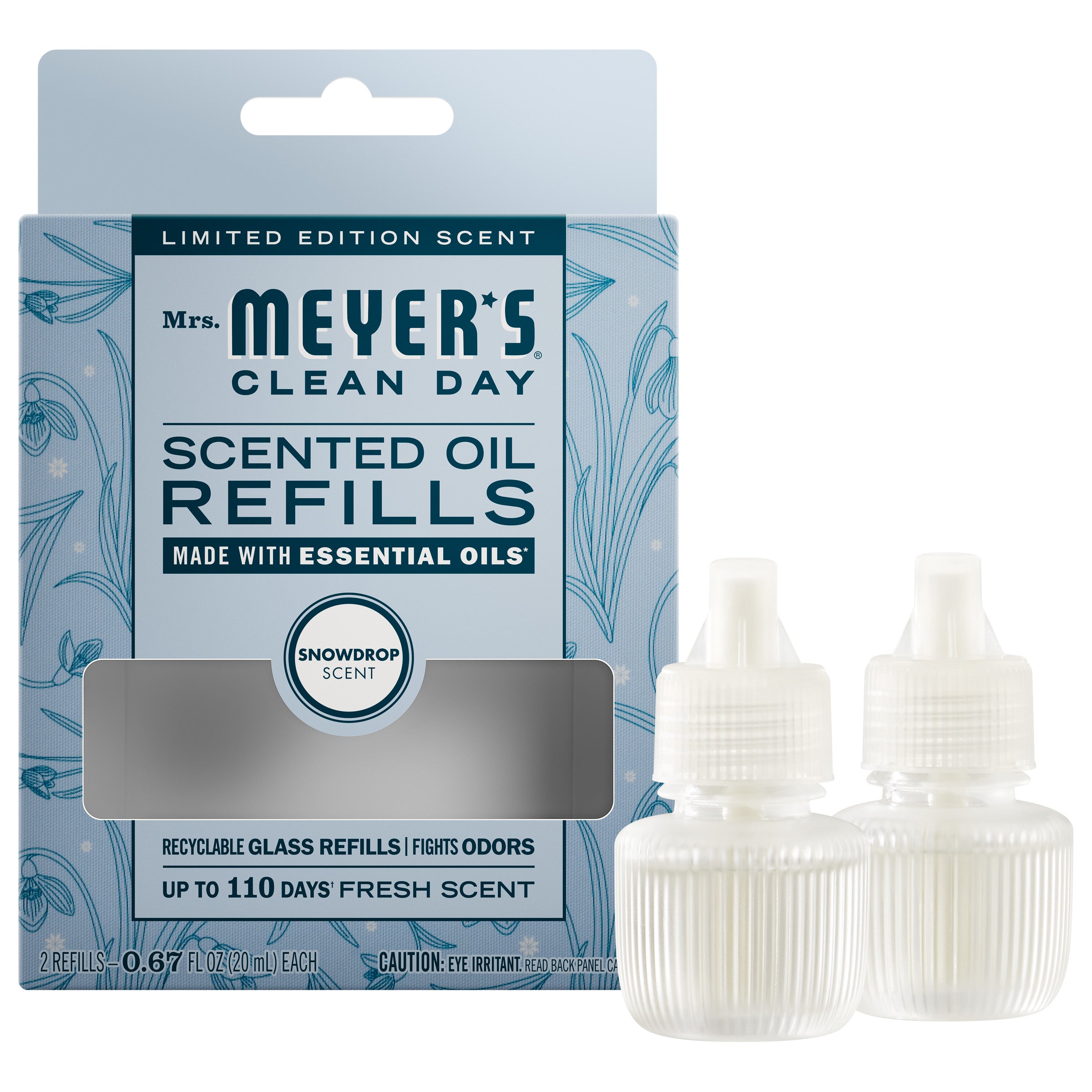 Snowdrop Plug In Scented Oil Refill, 2-Pack - Image 3