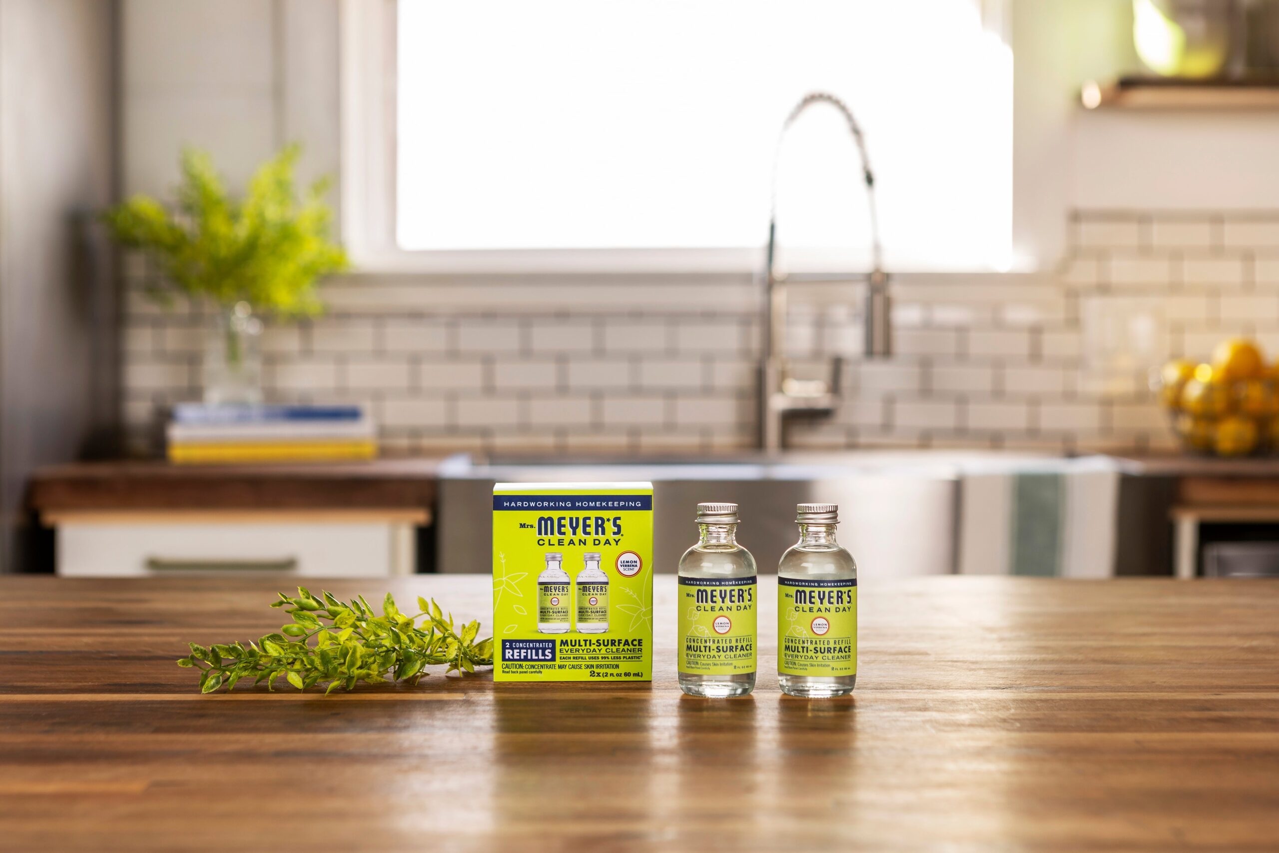 Lemon Verbena Multi-Surface Everyday Cleaner Concentrate Starter Kit - Image 9