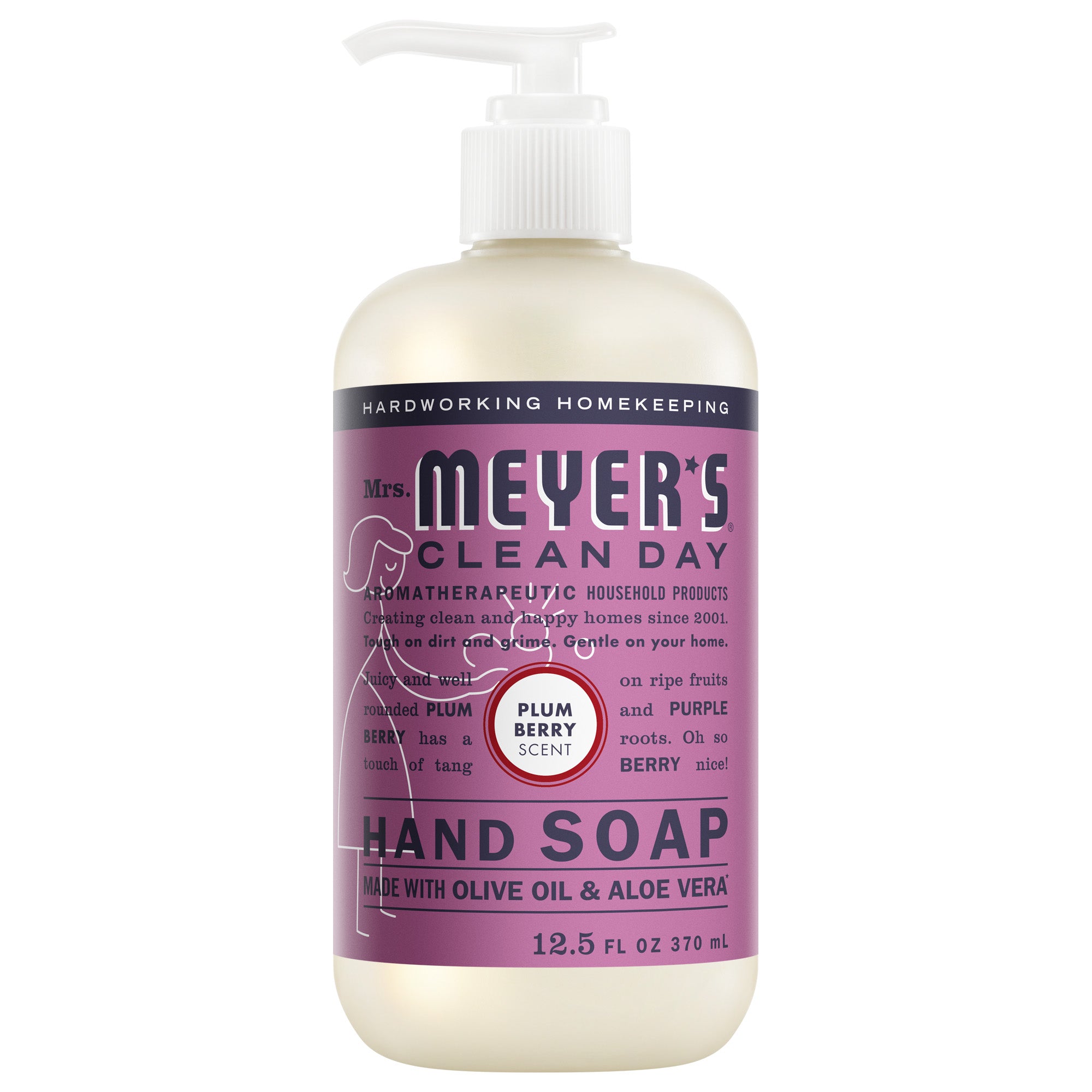 Plum Berry Liquid Hand Soap & Refill Set - Image 4