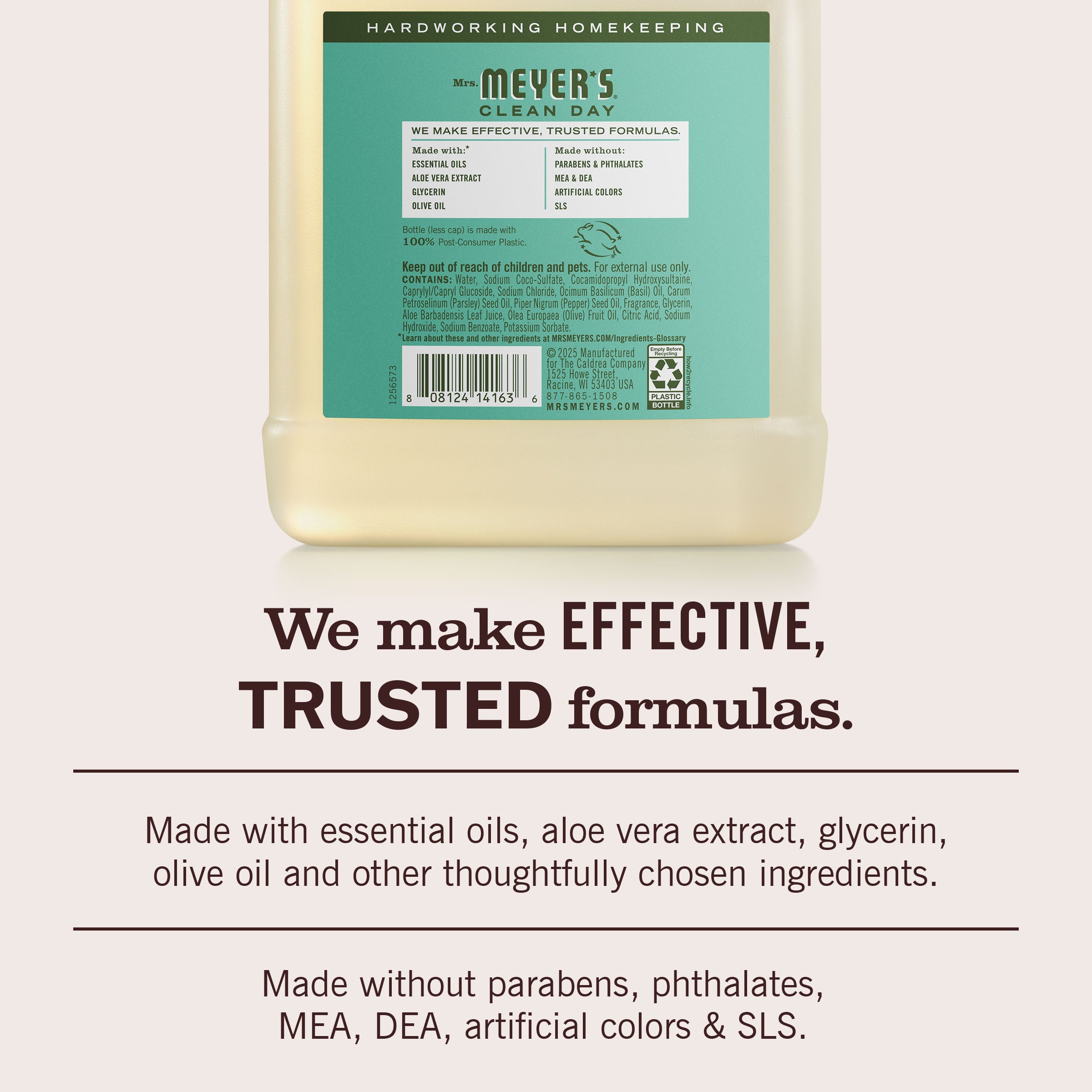 Basil Liquid Hand Soap Refill - Image 6